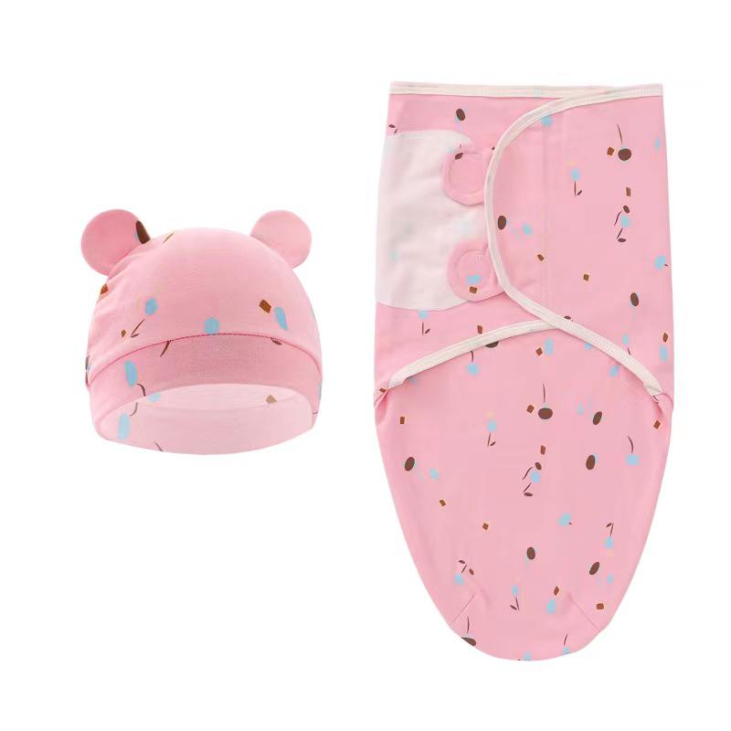 European & American Newborn Swaddle Wrap - Infant Sleeping Bag, Anti-Kick Quilt for Delivery Room