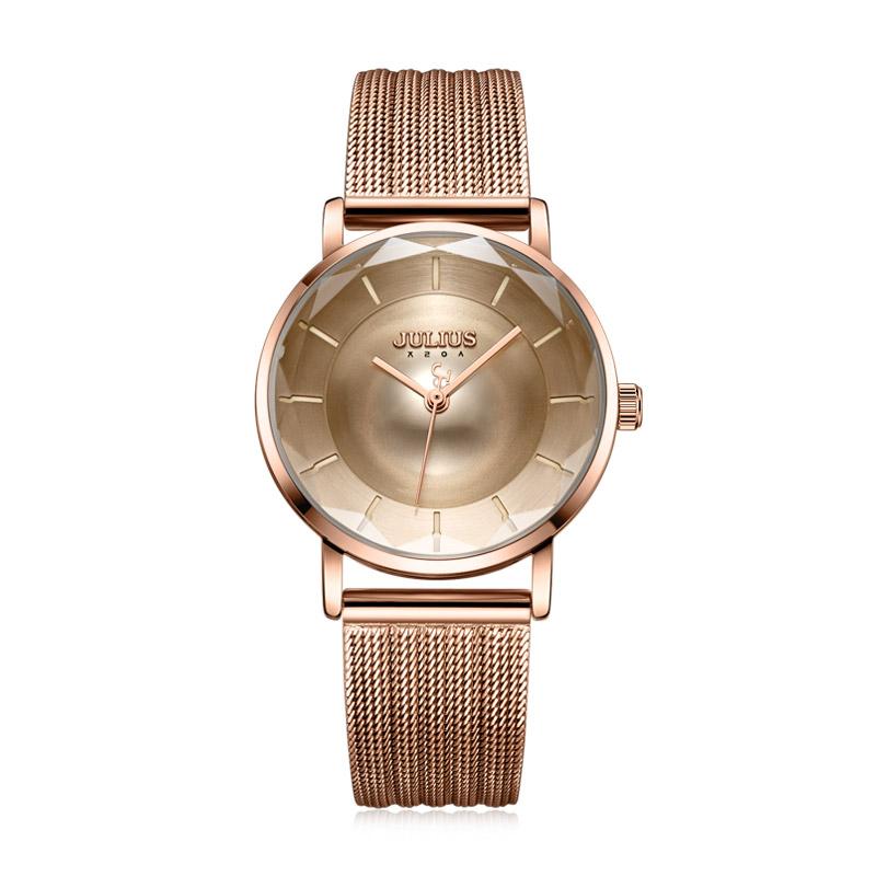 Cute Stainless Steel Julius Lady Women's Watch Japan Quartz Elegant Fashion Hours Clock Dress Bracelet Girl's Birthday Gift Box