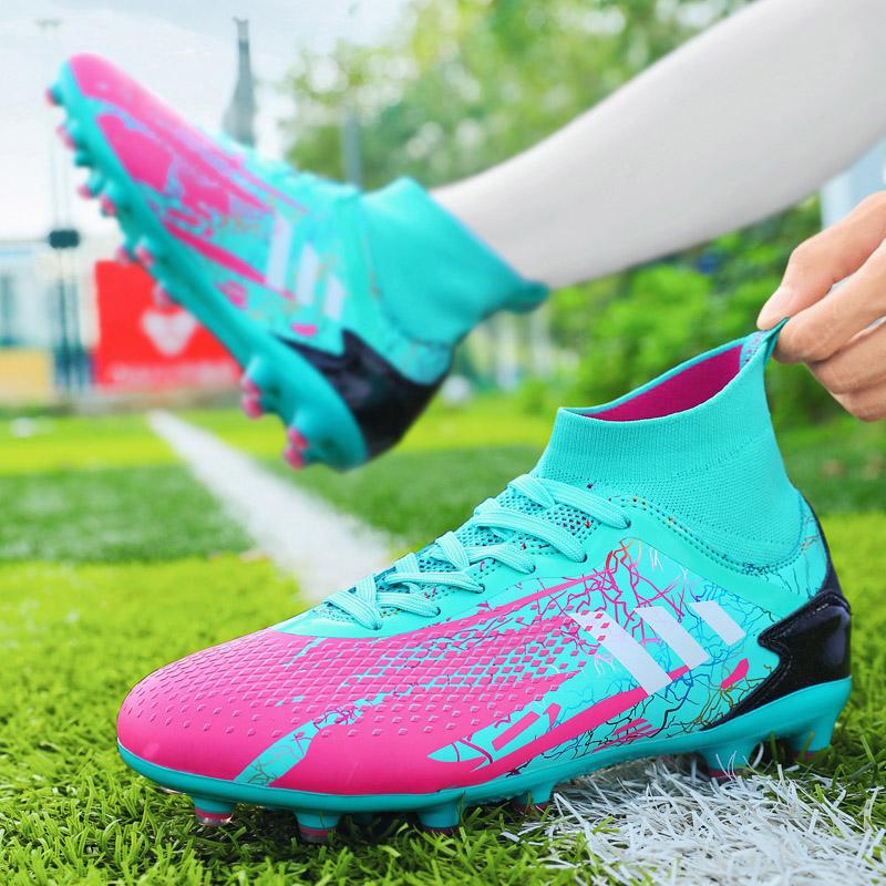 Moda Zapatos de fútbol unisex Tacos de fútbol Botines de fútbol Adolescente  Entrenamiento Zapatillas Deportivas al aire libre Ronaldo Plus Size 31-46  comprar a buen precio — entrega gratuita, reseñas reales con