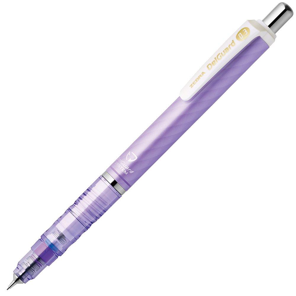 

Карандаш механический Zebra Delguard 0.3 светящийся фиолетовый P-MAS85-LMV
