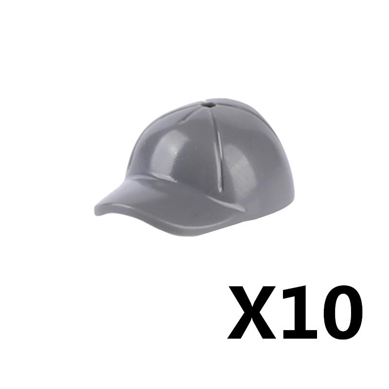 MOC Figure Soldato Città Casco Blocchi da Costruzione Accessori Cappellino da Baseball Sci Cappello da Strega Cowboy Ufficiale USA Bandito Mattoncino Giocattolo Regalo J022