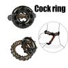 Erotic Men's Delay Ring with Inlaid Beads - Soft Foreskin Retraction Trainer