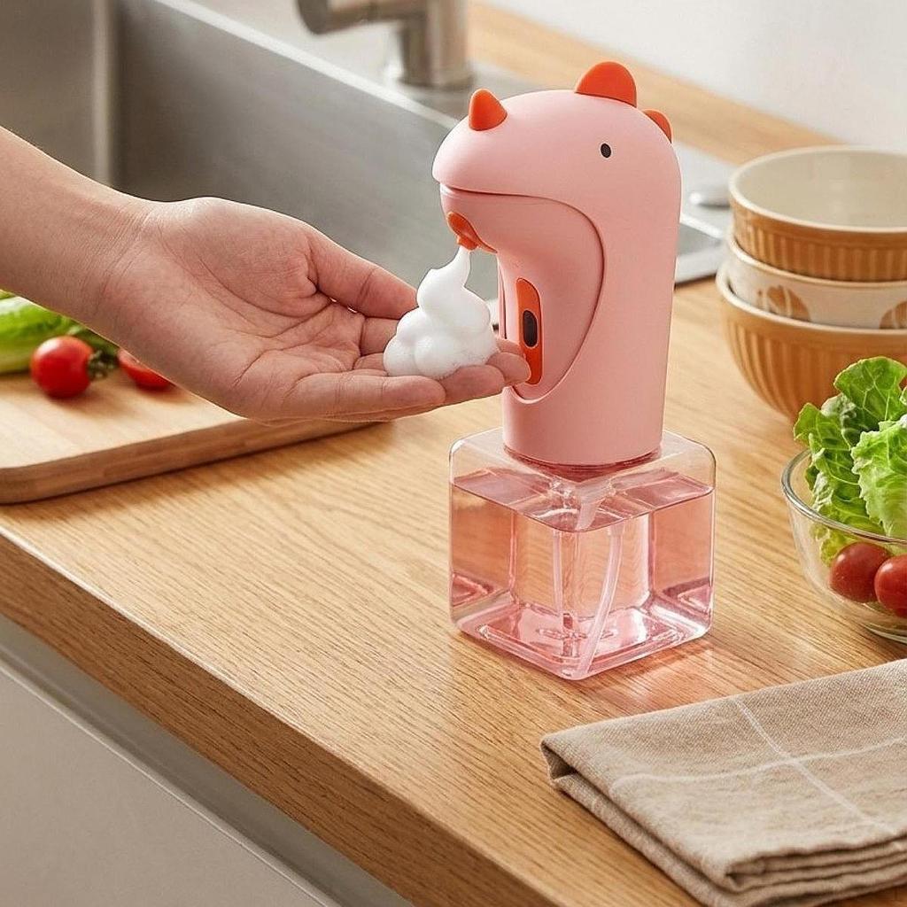 Automatic Soap Dispenser with Dinosaur for Children, Ideal Hotels And Homes.