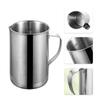 Nonrust Steel Measuring Cup With Precise Measurement Marking For Baking Cooking And Mixing Ergonomic Handle Durable Kitchen Tool