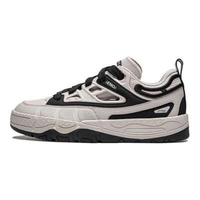 Li Ning CF Su Series Yu 3 SS Versatile Non-Slip Shock Absorbing Low-Top Skate Shoes Men Sneakers Gray Black AGLU063-3