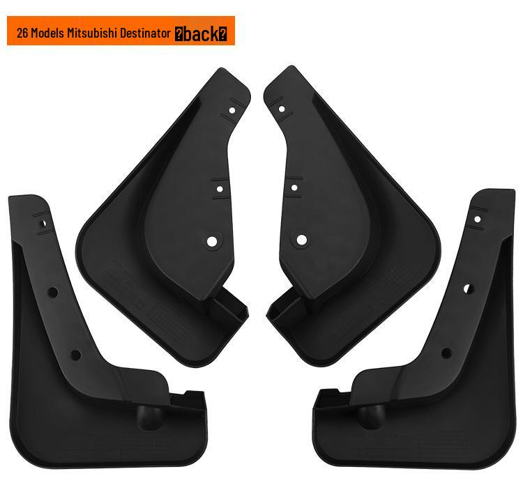 Mitsubishi Destinator 2026 Tire Mudguards - Modified Car Accessories