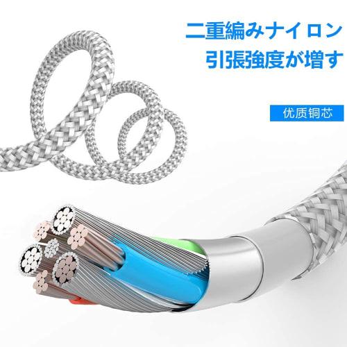 iPhone Charging Cable [Set of 5 1/1/2/2/3M] Lightning Cable Ultra Durable USB Sync & Charging Rapid Charging Cable Compatible with iPhone/iPad/iPod Va