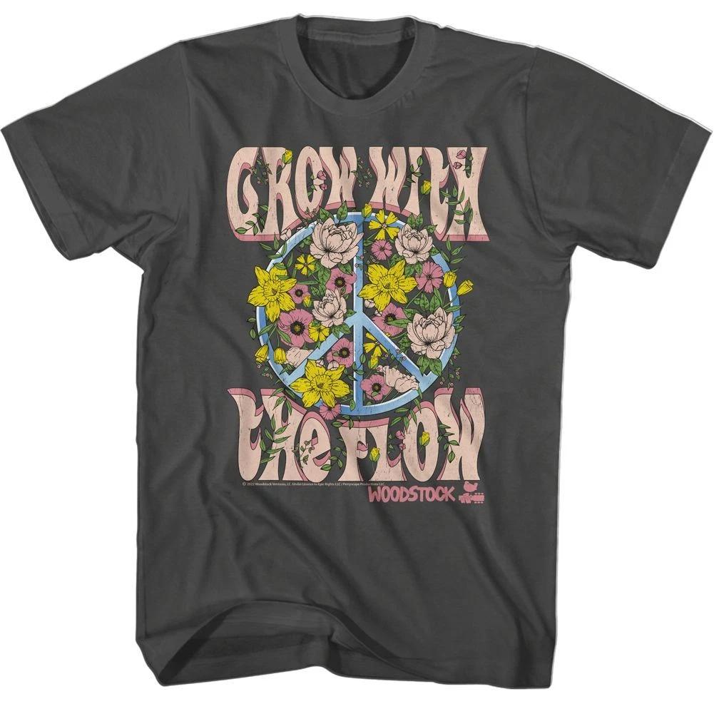 Футболка Woodstock Grow With The Flow Дым Музыка 120