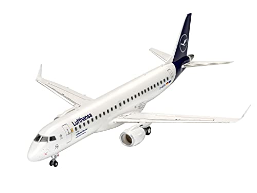 Revell 1/144 Embraer 190 Lufthansa New Livery Plastic Model Kit 03883