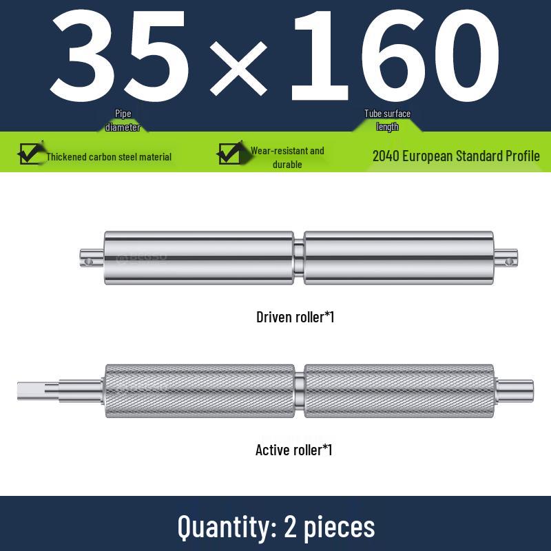 Aokewen Stainless Steel Conveyor Belt Roller Set