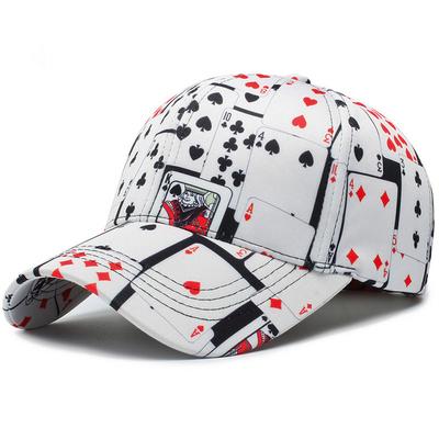 Berretto da Baseball Hip Hop per Uomo Donna Stampa Snapback Berretto da Papà Berretto Trucker Estivo