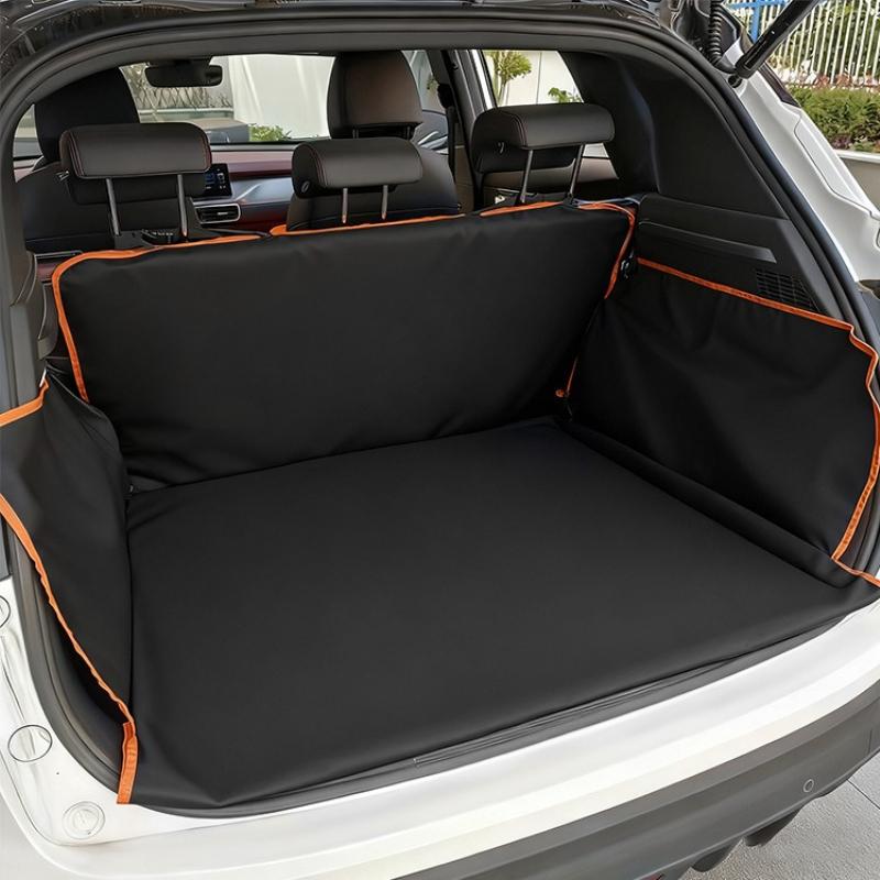 Coprisedile per Auto Impermeabile in Tessuto Oxford per Cani Trasportino da Viaggio per Animali Tappetino per Bagagliaio Auto Rivestimento per Bagagliaio SUV per Cani