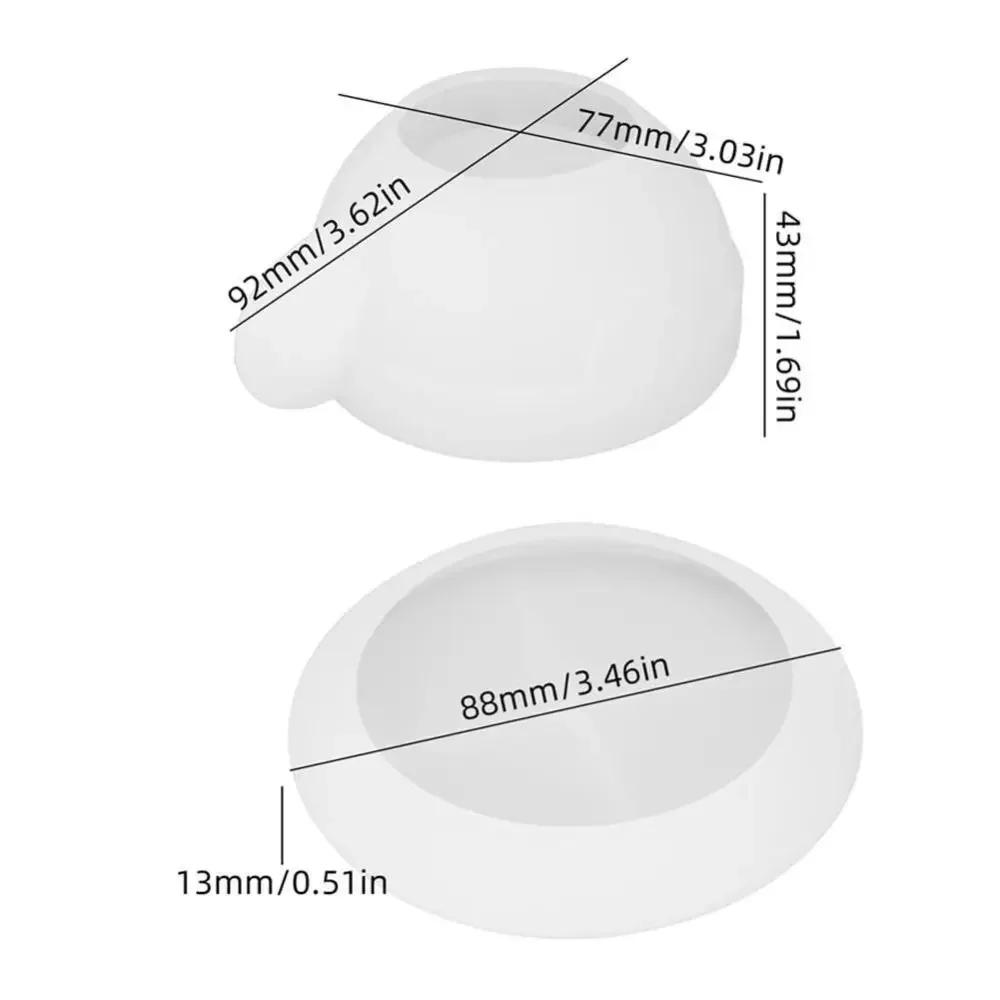 Silikonový materiál Láska Šálek na čaj Silikonová forma Umění z pryskyřice Tvar šálku na kávu 3D forma šálku Nepřilnavá Ruční forma pro kutily Domácí dekorace