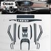 For Mercedes Benz Class-S W221 W222 S350 S450 2014- Car Interior Center Console Transparent TPU Protective Film Anti-scratch