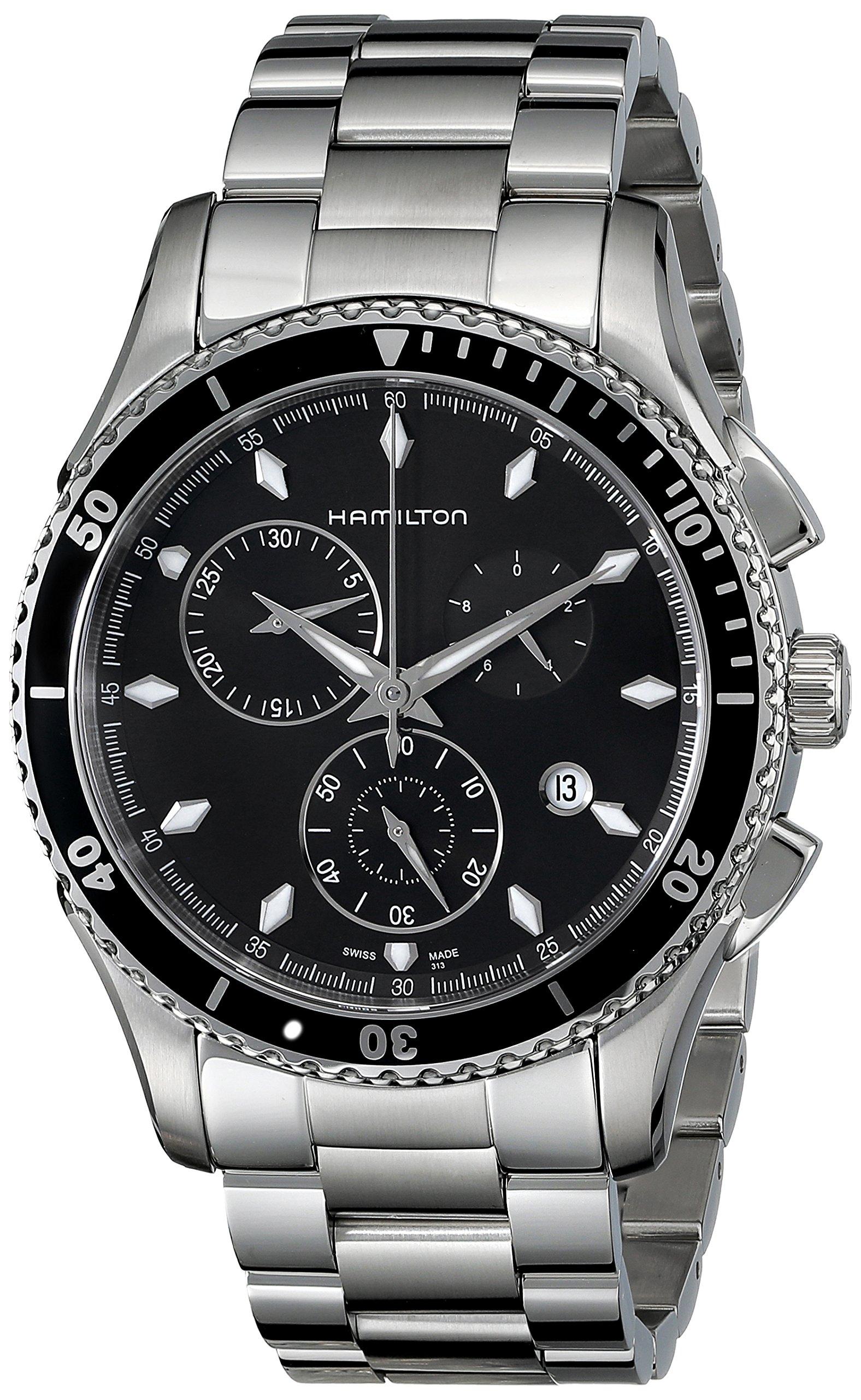 

[Hamilton] Годинник HAMILTON Оригінальна гарантія Jazzmaster Seaview Chrono Quartz H37512131 Чоловічий [звичайний імпортний продукт]