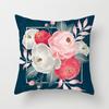 Abstract Floral Pattern Pillowcase Vintage Watercolor Floral Bird Cushion Cover Home Sofa Car Office Party Decor Accessories