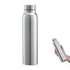 650/850/1000ml Metal Water Bottle Reusable Stainless Steel Hiking Bottle Single-layer Leakproof Cold Water Cup Sports Kettle