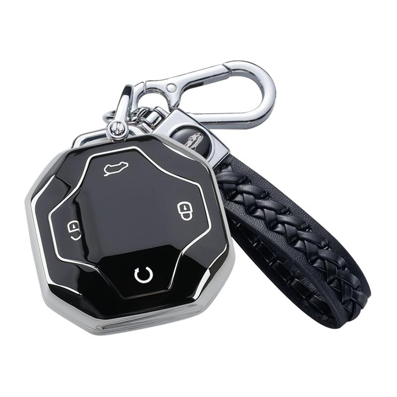 Car Key Case for Chery Jetour T2 Traveler Traveller Pro 2023 2024 Remote Cover Shell Keychain Holder Fob Interior Accessories