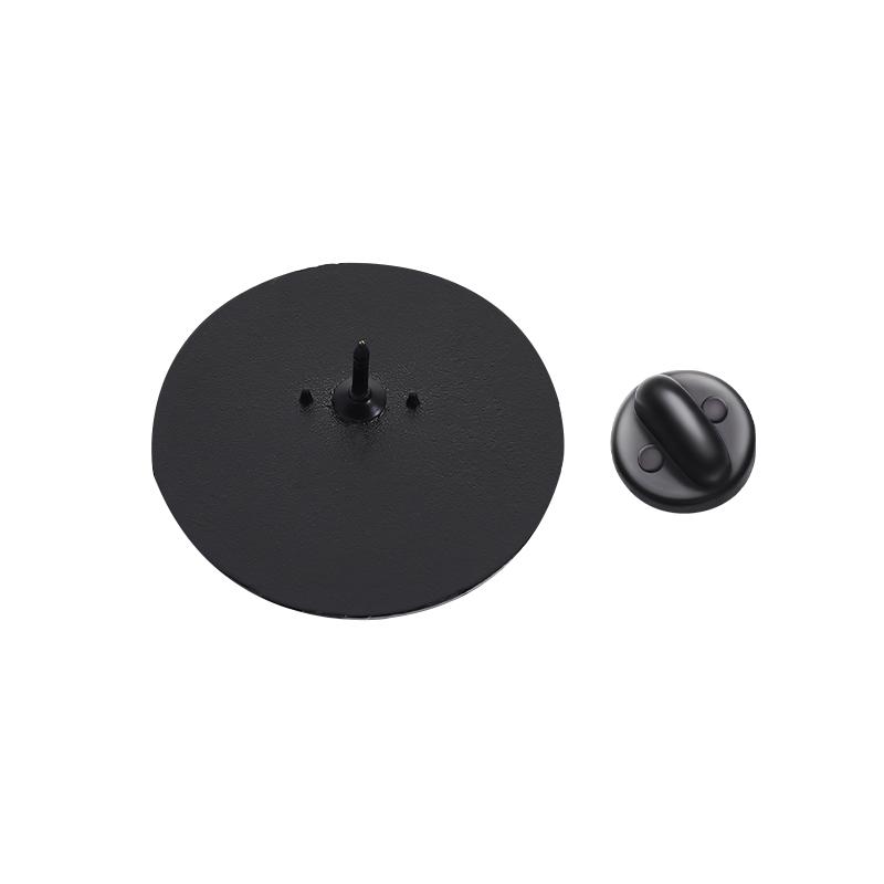 Canvas Shoes Enamel Pins Custom NEVER REGRET LOVE TO THE END Brooches Lapel Badges Clothes Punk Jewelry Gift for Friends