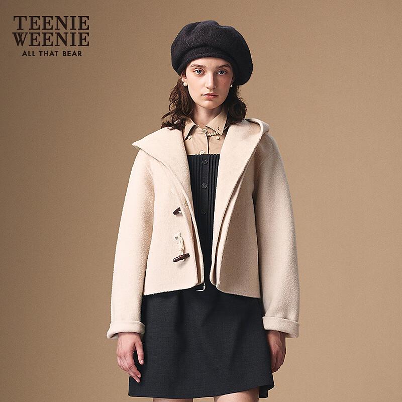 Teenie Weenie Women's First Heiress Toggle Button Wool Blend Cloak Coat