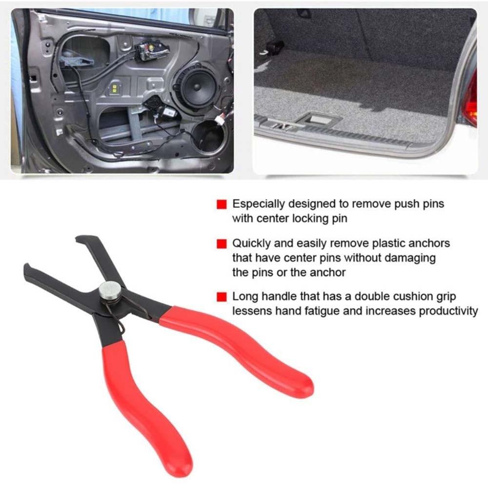 2pcs Anti-slip 30 Degree Pliers PVC V-shaped Remover Pliers Upholstery Remover Clamp Household