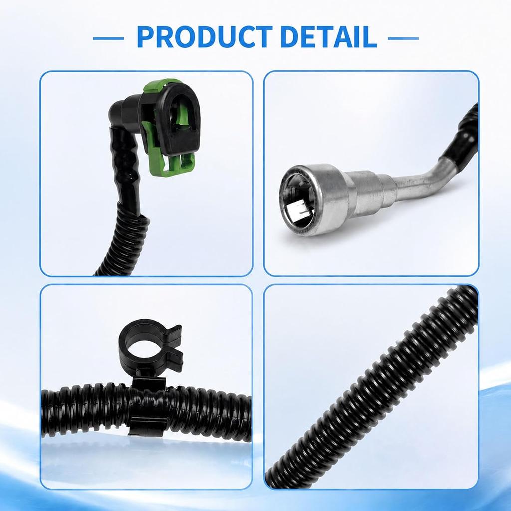 68141849AD Fuel Supply Tube Line Fit for Jeep Wrangler 2012-2018 3.6L | Fit for Jeep Wrangler 2012-2017 3.6L, For Wrangler JK 2018 3.6L, Fuel Line