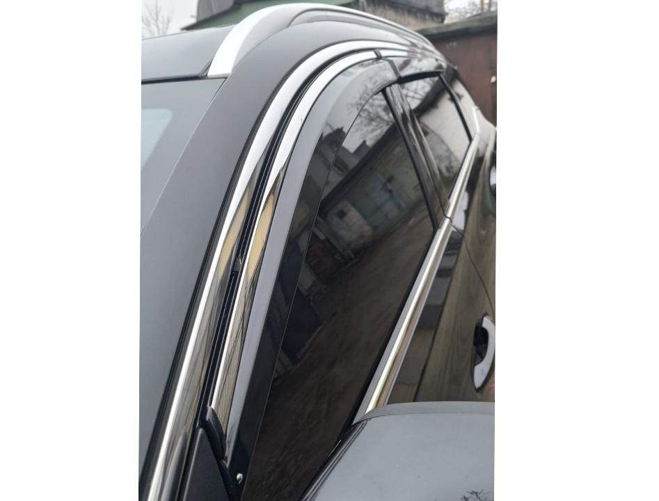 Windshields with Chrome (4 Pcs, Niken) for Chery Tiggo 7 2020-