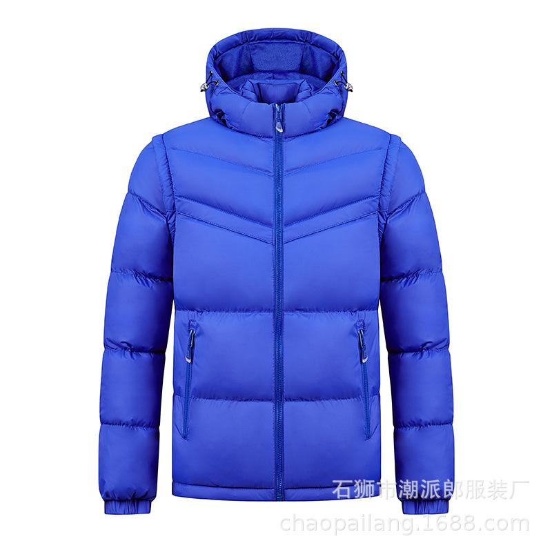 Source Factory, OEM Logo Customization, Order Acceptance, Cotton-padded Vest Processing