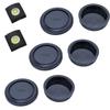 JHMei Olympus OM Mount Body Cap Rear Lens Cap with Hot Shoe Cover with Level Dust Protection Accessory Kit for Classic Film SLR Cameras Such As (3