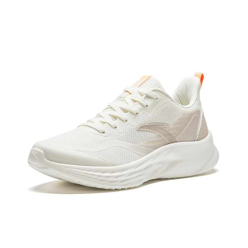 Anta Cushioning, Wear Resistant Low Top Casual Running Shoes Women's White Sneakers 922415522-4