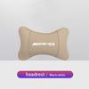 D1-1PCS Car Seat Headrest Auto Logo Neck Pillow For Mercedes Benz AMG W203 W204 W205 W209 W210 W176 Interior Stickers PGTZ-BENCHI