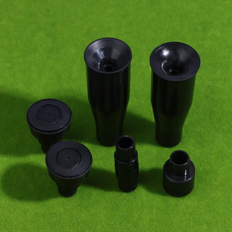 8Pcs/Set Plastic Tubes Nozzle Head Multifunctional Pool Set Fountain Sprinklers Tip Watering Black Fountain Durable Practical