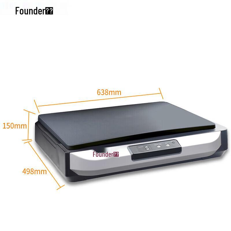 Founder Z3800 A3 Flatbed Document Scanner CN Plug (adapter Included)