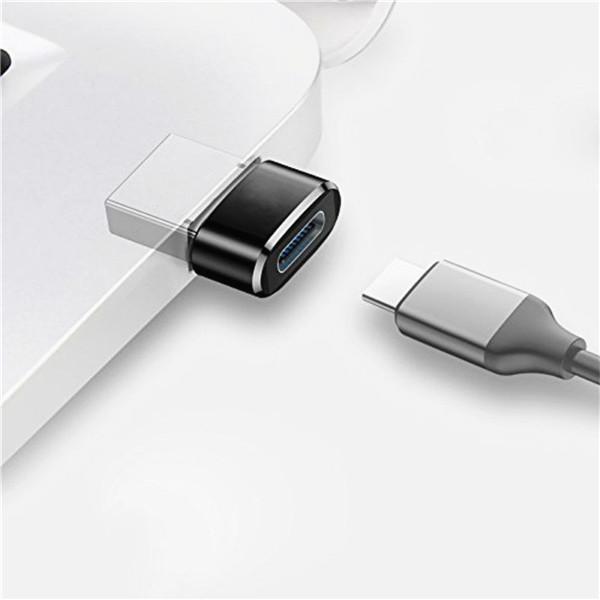 USB 2.0-Stecker auf Typ-C-Buchse, Konverter-Adapter, Computer-Telefon-Adapter