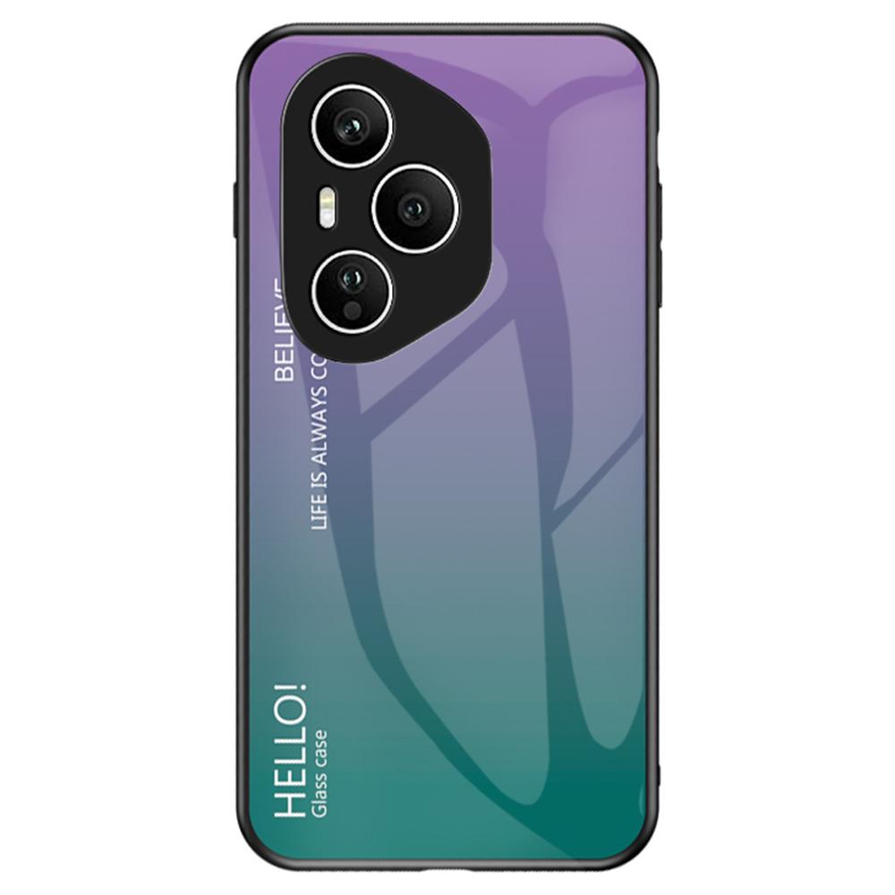 Pour Honor 400 Pro 5G (Global) Coque Anti-Rayures Verre Trempé+PC+TPU Housse de Téléphone