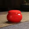 8 Colors Mini Tea Box Glazed Ceramic Jar Storage Boxes Pottery Airtight Coffee Kitchen Food Pots Ointment