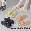 Ciabatte da donna di alta qualità, con suola spessa, estive, casual, per esterni, morbide e con un cinturino unico