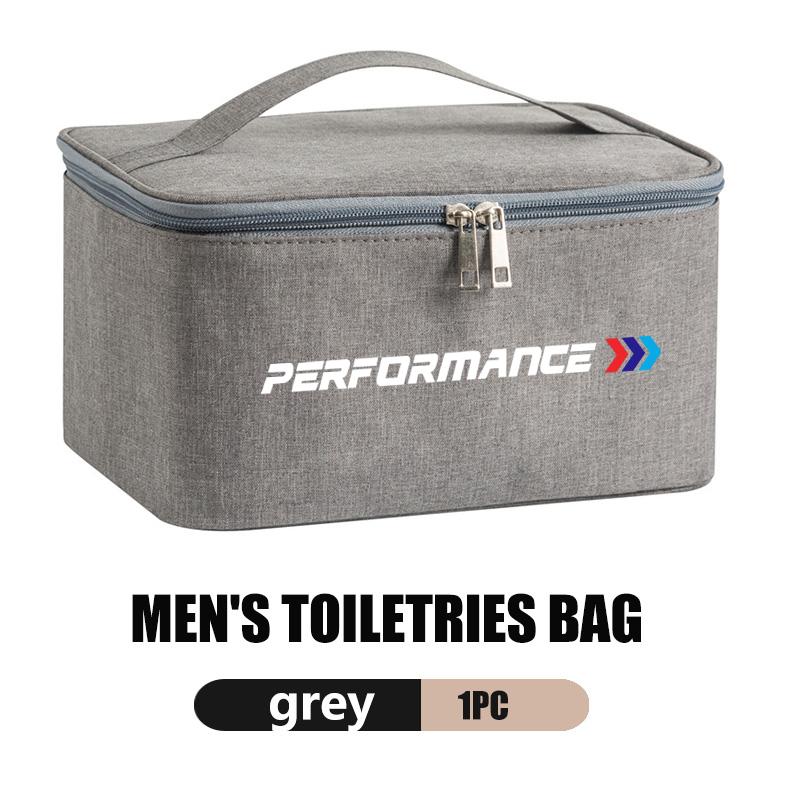 TIIU6 Car Travel Cosmetic Bag Waterproof Foldable Storage Bags For BMW Performance M M3 M5 iX5 iX6 E60 E61 E62 E70 E71