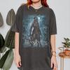 Bloodborne The Hunter T-Shirt, Gotisches Game Tee, Abgenutztes Gamer Fan T-Shirt