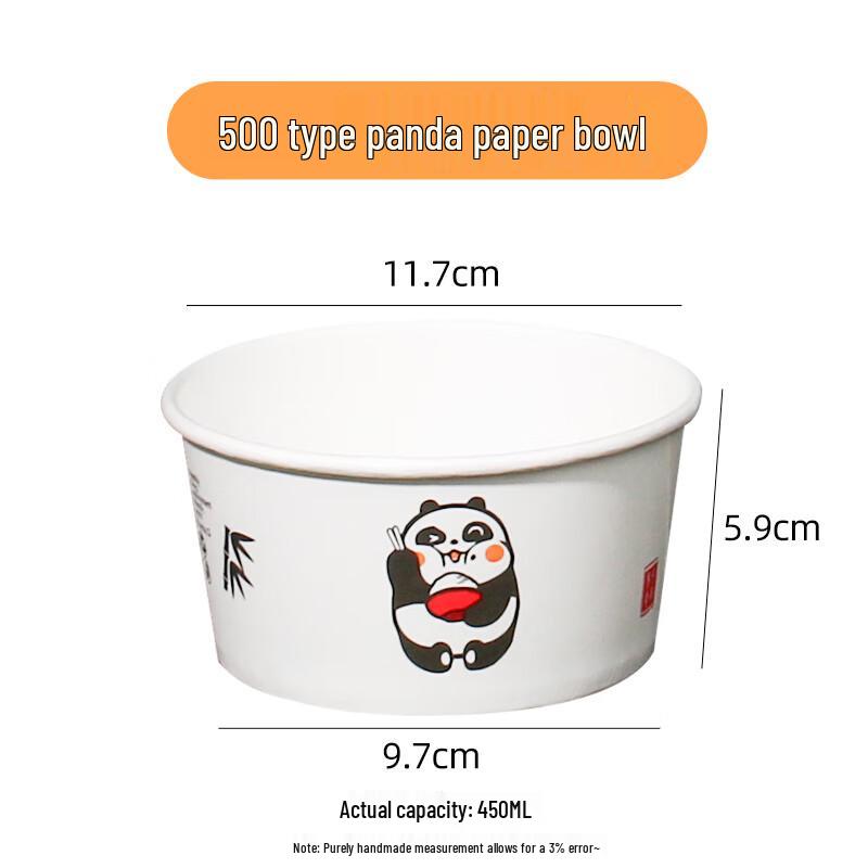 Eco-Friendly Thickened Disposable Rice Husk Bowls