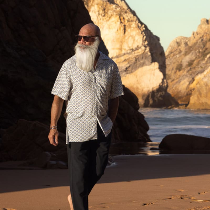 PIG & HEN Catena Venetian Bracelet - Navy X Silver
