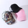 High quality truck baseball cap with rope truck mesh cap plaid printing American breathable sun protection duck tongue