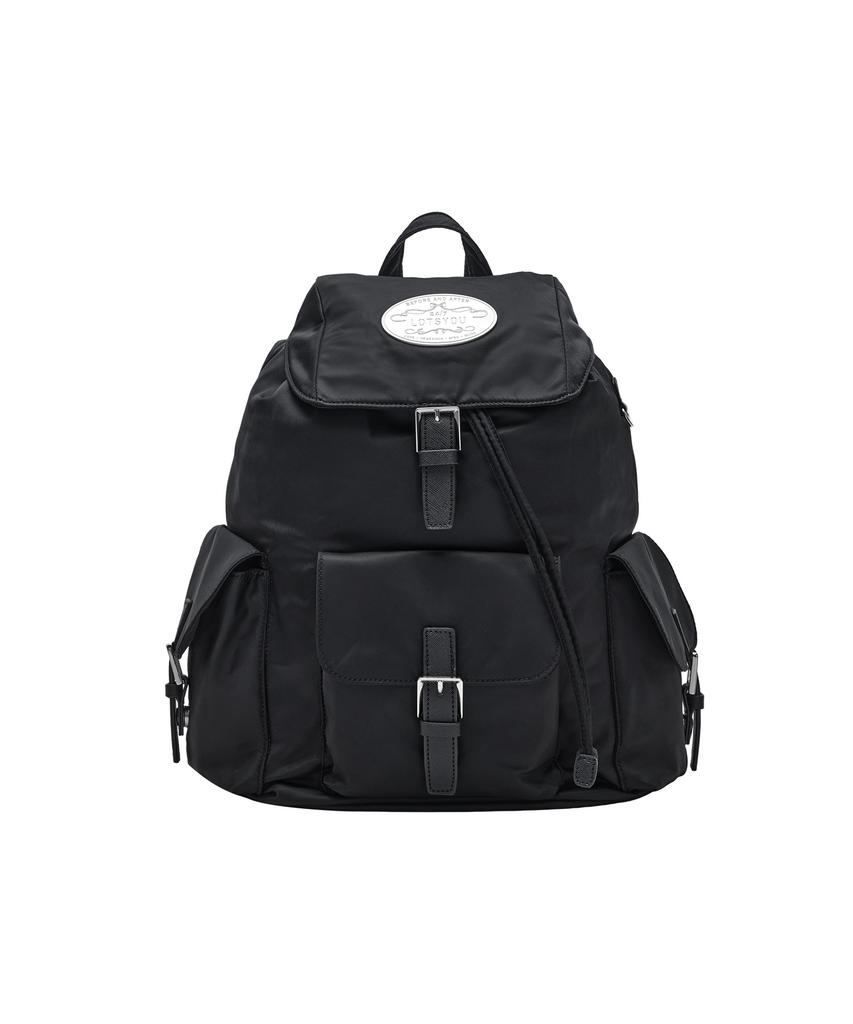 Lotsyou Nostalgia Big Backpack Black
