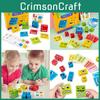 Wooden Facechanging Magic Cube Building Blocks For Kids Logic Training