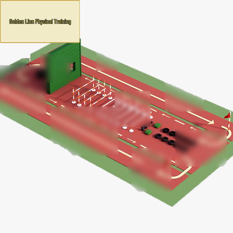 

Golden Lion 400m Combined Obstacle Training Set