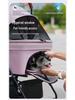 Lightweight Foldable Pet Stroller with Detachable Basket for Dogs and Cats
