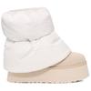 UGG Klassische Mini Dipper Puffer Weiße Keramik Damen Sneaker Creme 1158275-WCRM