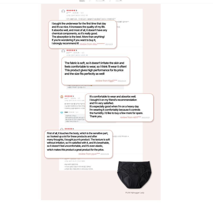 [Remuse] pum Hiphugger Lady, bragas urinarias para incontinencia a prueba de fugas, ropa interior urinaria suave y transpirable transpirable para mujer