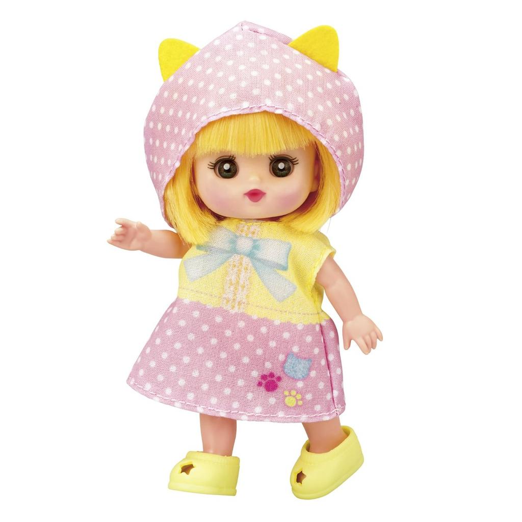 PILOT INK Pocket Mell-chan Doll Nene-chan Color Changing Hair Mini Doll Set for Kids Age 3+