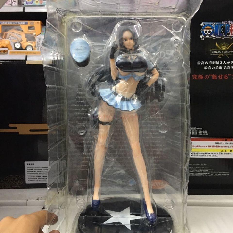 One Piece Boa Hancock Police Uniform  Action Figure Sexy Girls Statue Collection Model Toys Doll Gifts 32cm
